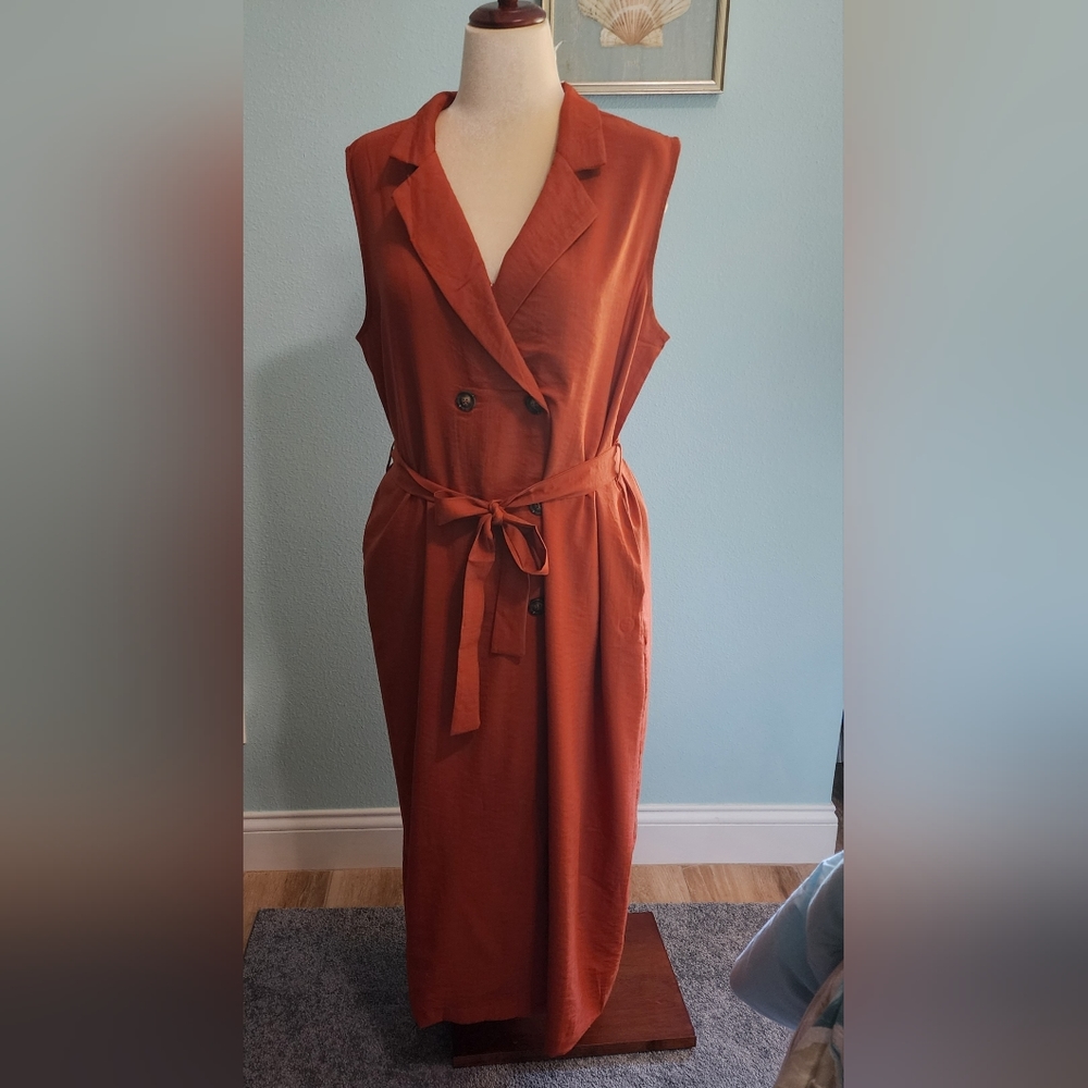 BTFBM Casual Work Dress, XL NWT